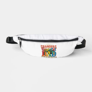 Grandpa Tractor Vintage Farm Nap Shirt Design_1 Bum Bags