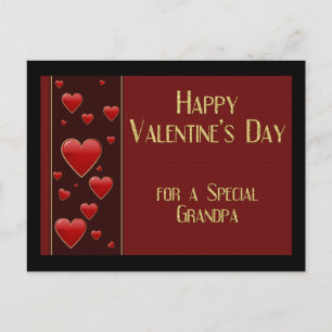 Grandpa Valentine Postcard