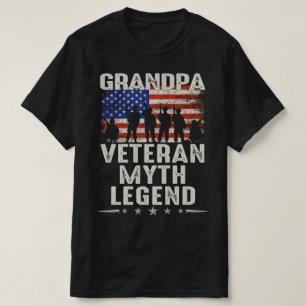 grandpa veteran myth legend T-Shirt
