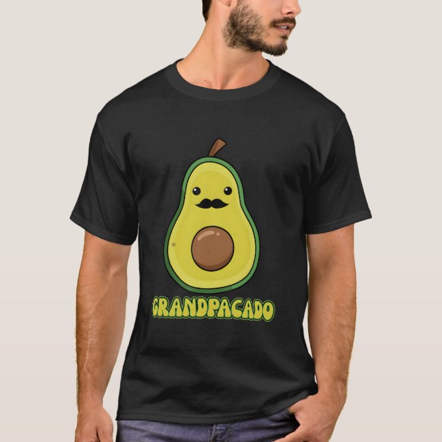 Grandpacado Avocado For Grandpa T-Shirt (Front)