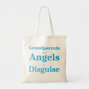 Grandparents are Angels in Disguise Tote Bag