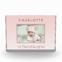 Grandparents baby custom photo 1st granddaughter