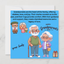 grandparents day card