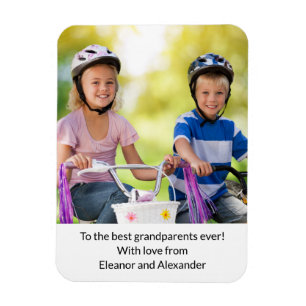 Grandparents Day from the Kids Keepsake Photo Magnet