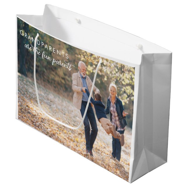 Grandparent's Day Gift Bag (Front Angled)