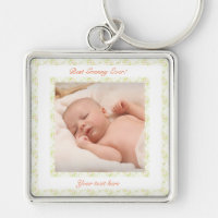 Grandparents Day Green Best Granny Ever Photo Gift