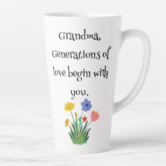 Grandparents Day Latte Mug