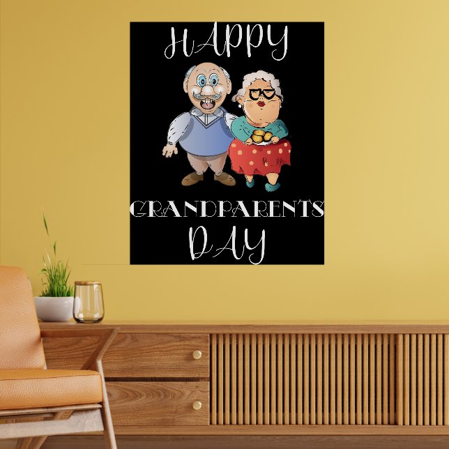 Grandparents Day Sign Poster (Living Room 2)