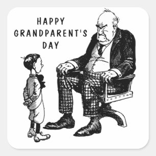 Grandparent's Day Square Sticker