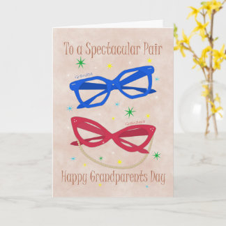 Grandparents Day To a Spectacular Pair Card