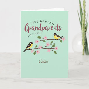 Grandparents Easter Love Card