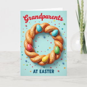 Grandparents Easter Time Card