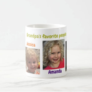Grandparent's Four Photo Coffee Mug