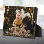 Grandparents Gift of Grandchild's Photo Plaque<br><div class="desc">Your child's photo and LOVE YOU GRANDMA & GRANDPA, or any text, is put directly on the hardboard panel for a stunningly crisp image with an easy wipe clean surface. Tabletop, on a shelf or desk, this plaque with a built-in easel is great for a gift for any occasion. TIP:...</div>