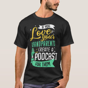 Grandparents Grandma Grandpa show jumping funny T-Shirt