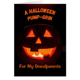 Grandparents Halloween Cute Jack o' Lantern