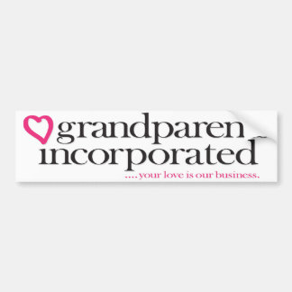 Grandparents Incorporated Bumper Sticker