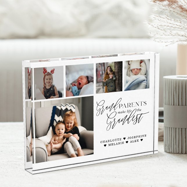 Grandparents Make Life The Grandest Photo Collage  (Creator Uploaded)