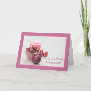 Grandparents  Merry Christmas card