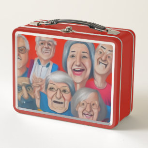 Grandparents Metal Lunch Box