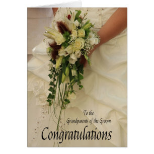 Grandparents of the groom wedding congratulations