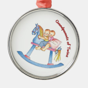 Grandparents of Twins Ornament