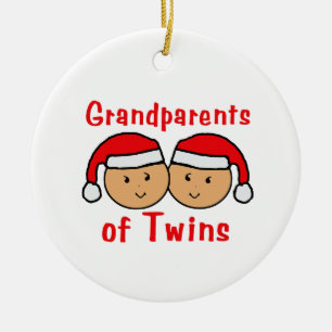 Grandparents of Twins Ornament
