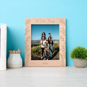 Grandparents or Blended Families adoption family Etched Frames