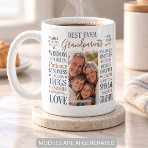 Grandparents Photo Gift Coffee Mug