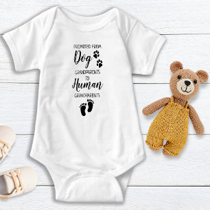 Grandparents Pregnancy Announcement Baby Bodysuit