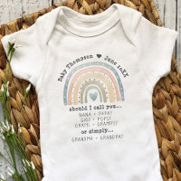 Grandparents Pregnancy Reveal Custom Announcement