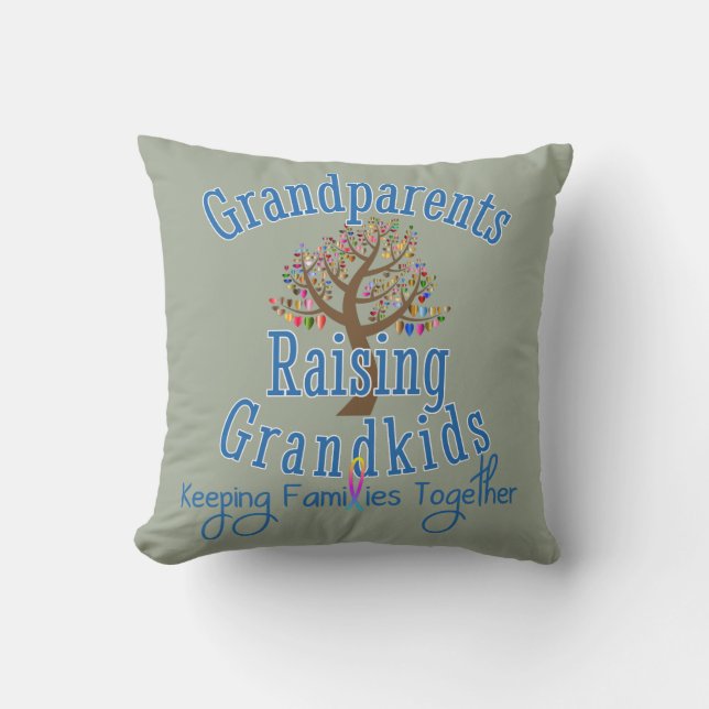 Grandparents Raising Grandkids Cushion (Front)