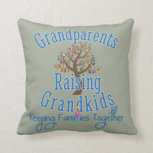 Grandparents Raising Grandkids Cushion
