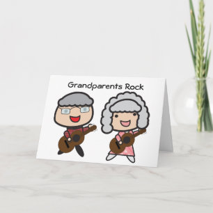 Grandparents Rock Card