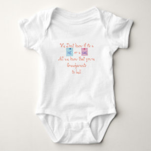 Grandparents to be baby bodysuit