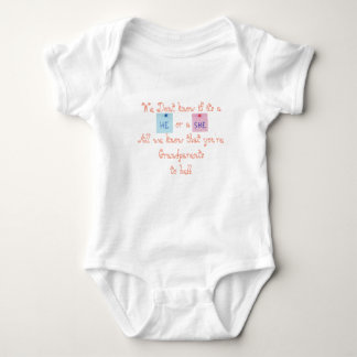 Grandparents to be baby bodysuit