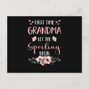 Grandparents-to-be Grandparents Great Grandma Postcard