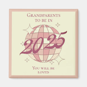 Grandparents to be newborn baby 2025 new parents magnet