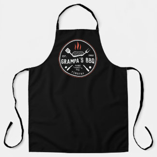 Grandpa's BBQ Personalised Father's Day Apron