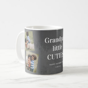 Grandpa's cuties photo collage Father's Day Coffee Mug