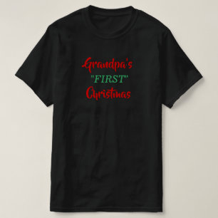 Grandpa's First Christmas tee