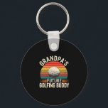 Grandpa's Future Golfing Buddy Golf Grandchild --- Key Ring<br><div class="desc">Grandpa's Future Golfing Buddy Golf Grandchild ----</div>