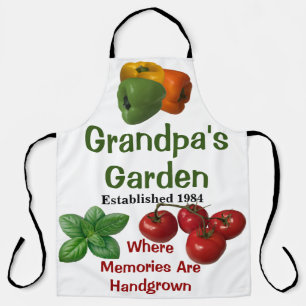 Grandpa's Garden Apron