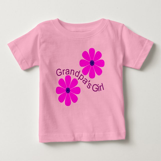 Grandpa's Girl shirt - Customised (Front)