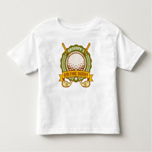 Grandpa's Golfing Buddy Toddler T-Shirt