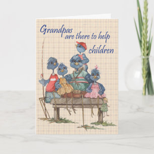 Grandpas Help - Greeting Card