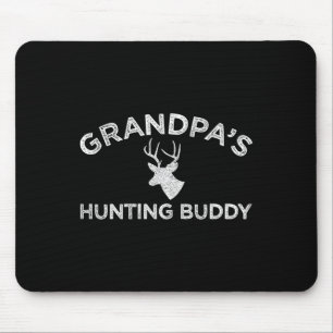 Grandpa's Hunting Buddy Fun Deer Hunting  Mouse Pad