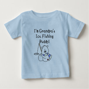 Grandpa's Ice Fishing Buddy Tshirts and Gifts