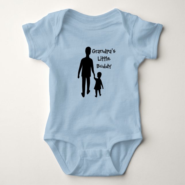 Grandpa's Little Buddy Toddler T Shirt (Front)