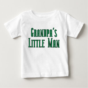 Grandpas little man baby T-Shirt